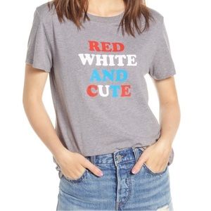 Suburban Riot red, white, and cute shirt